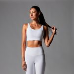 empower bra white floral