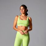 square neck bra lime tropic toile