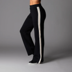 cozy wide leg pant ebony coconut