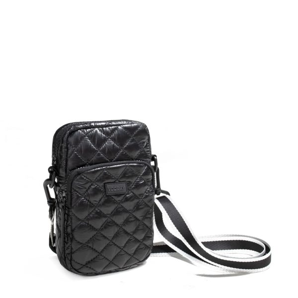 core crossbody quilted black