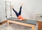 studio reformer with tower and mat