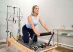 studio reformer with tower and mat