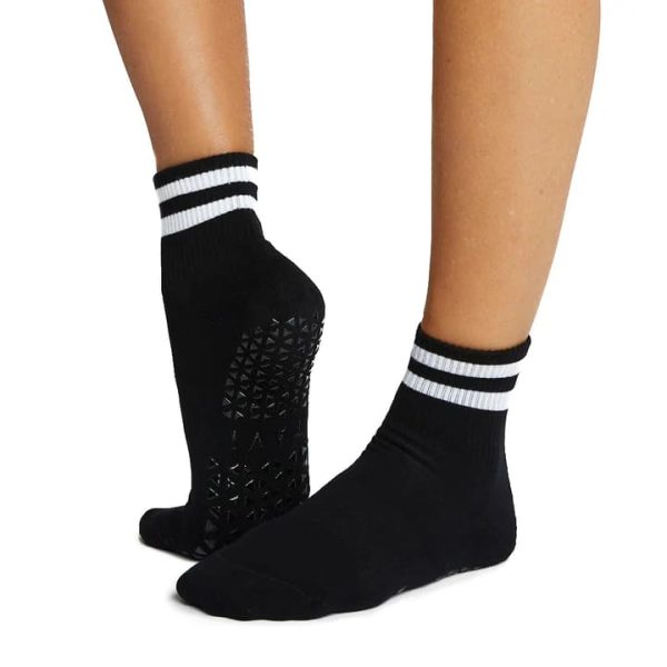 aria grip socks ebony