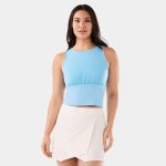 solace empire waist tank surf
