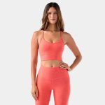 tavicloud boost bra hot coral space dye