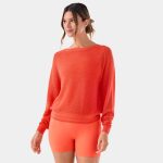 West Coast Sweater hot coral