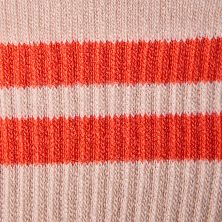 swatch hot coral stripe