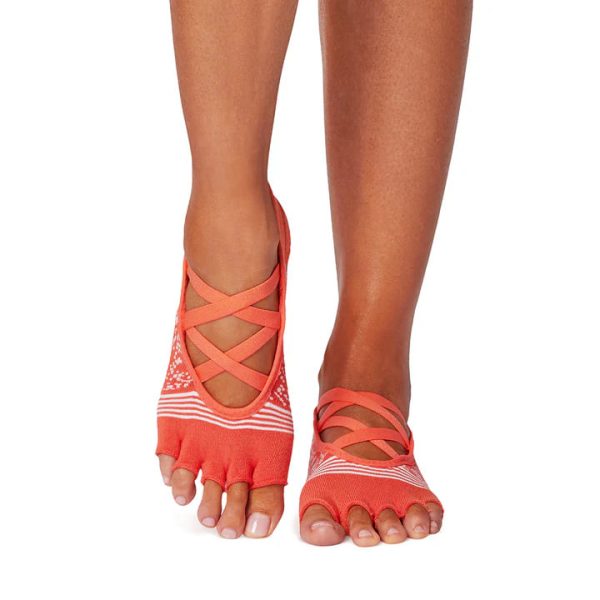 half toe elle tec grip soclks strength