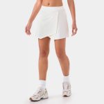 active asymmetrical skort coconut
