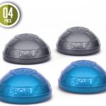 bosu balance pods 4 pack blue and grey
