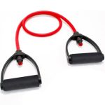 quuz red resistance bands with handles