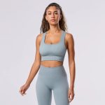 Seamless Racerback Rib Bra Mirage